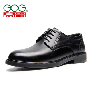 高哥男士内增高鞋商务正装皮鞋一脚蹬软底软面6.0厘米GF0922499